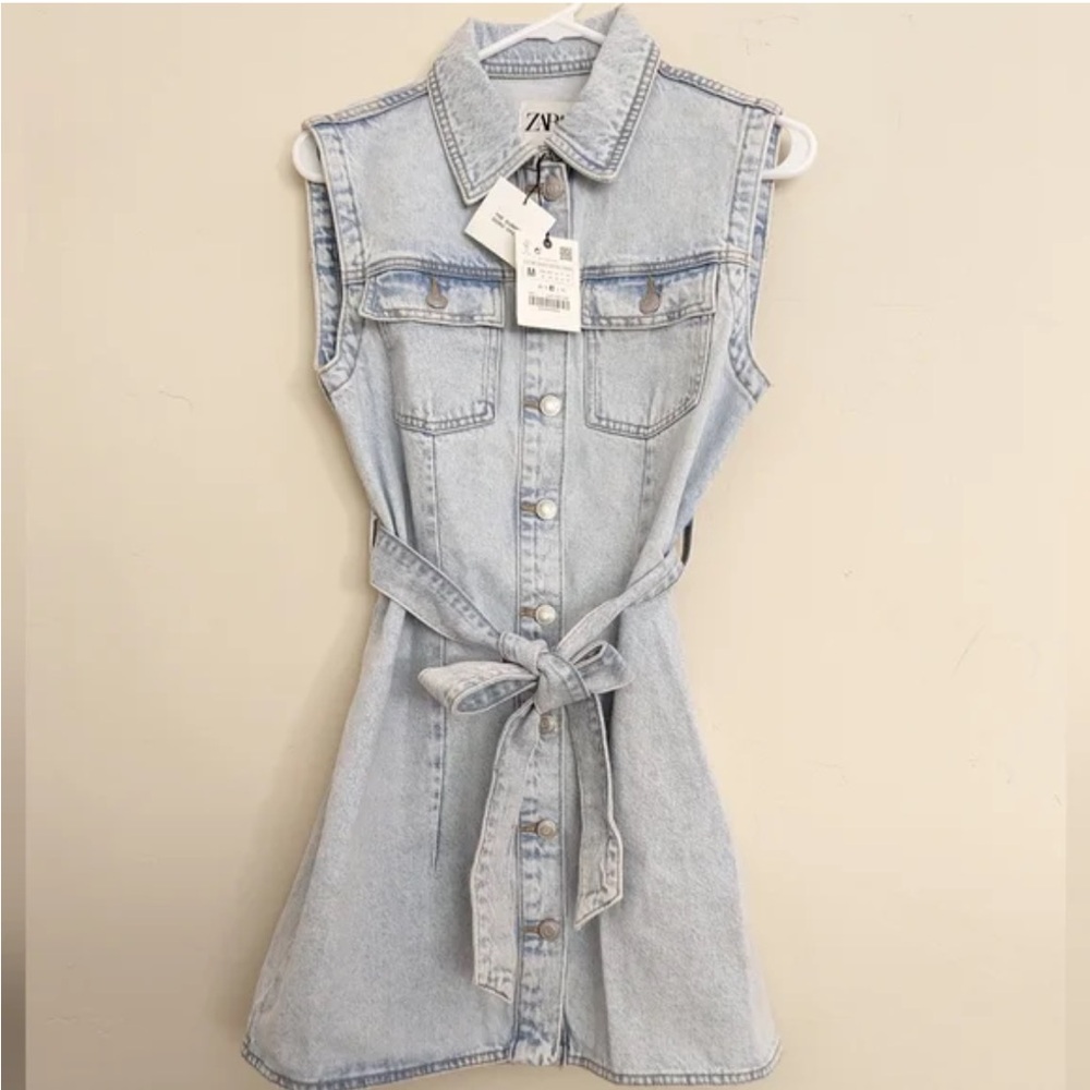 Zara Light Blue Denim Jacket